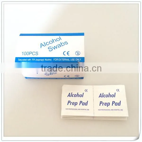 2ply medical sterile non woven alcohol prep pad