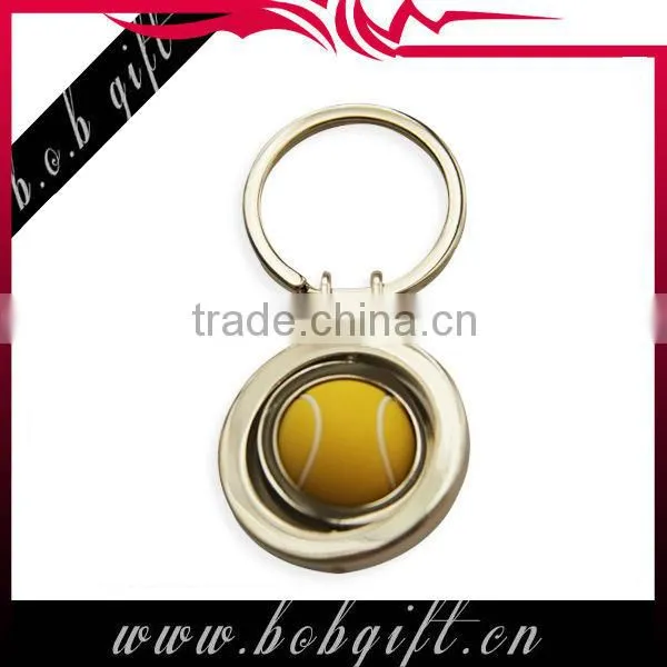 beautiful zinc alloy heart keychain/ metal heart keyring