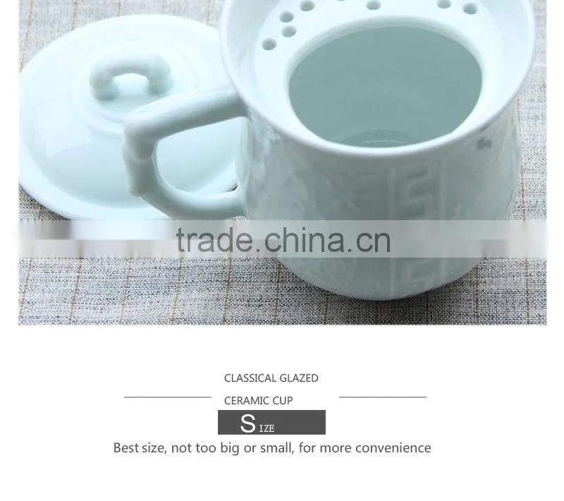 New design promotional creative ceramic mug customized ceramic Cup CC-C044