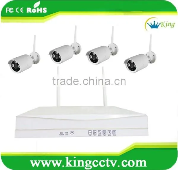 Hot selling 4ch 960P wireless NVR System Kits