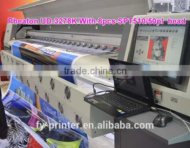 Pheaton UD 3278k large format printer with 8pcs spt 510 50PL
