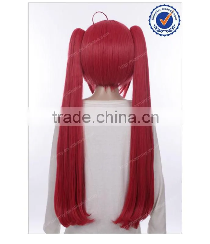 long red synthetic cosplay wigs
