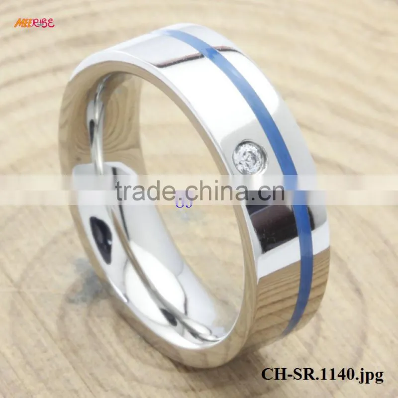 New design Ladies Finger Ring Diamond Ladies Stone Rings Rose Gold Plated In Jewelry