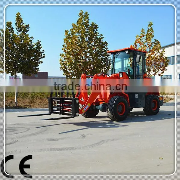 1.8 ton front loader TY18 with 2CBM big bucket loader for sale