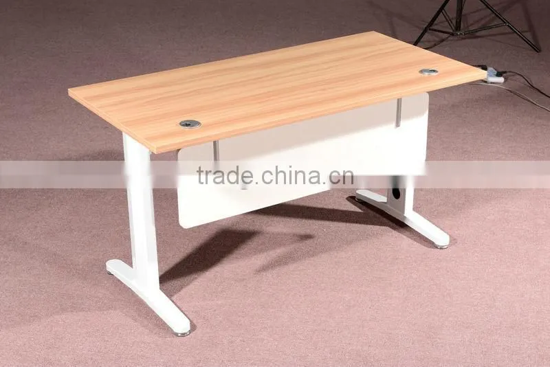 HC-M009 simple design wooden metal office desk for staff