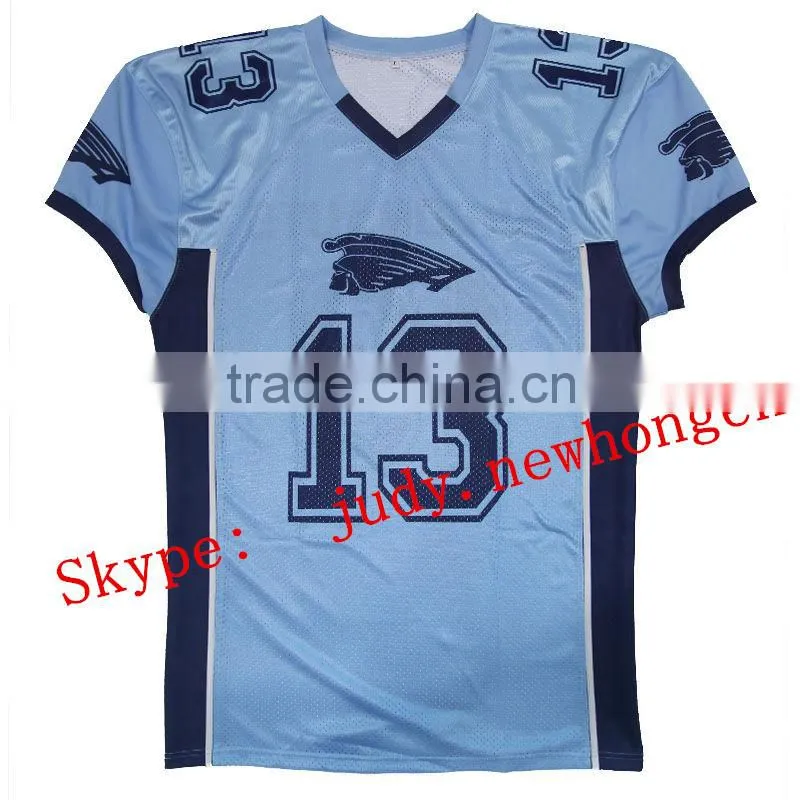 sublimated team set american football shirt, american football shirt made in china
