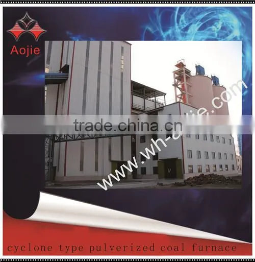 high quality cyclone coal furnace operation
