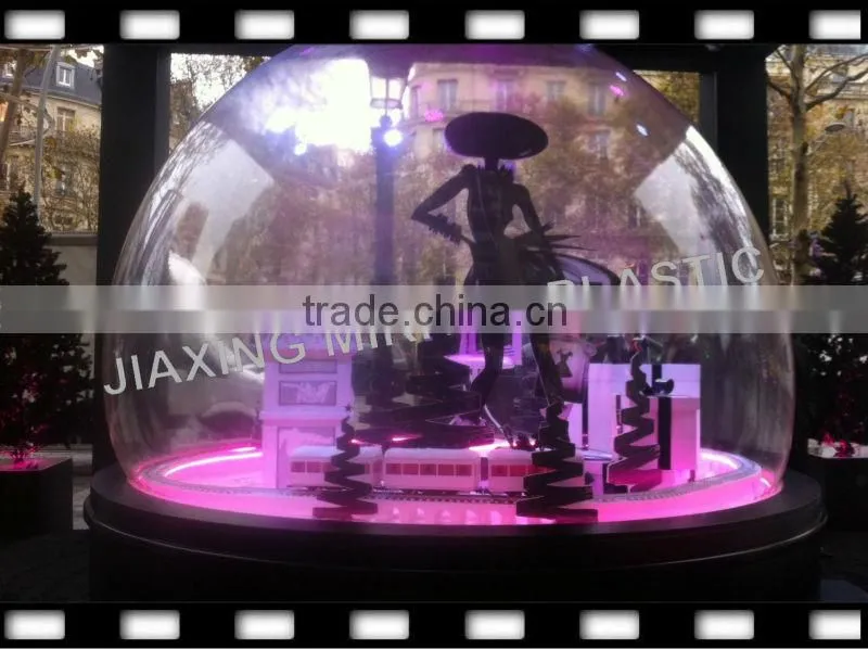 large plastic domes