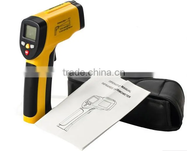 HT-812 handheld non-contact infrared thermometer Industrial Infrared Thermometer digital IR -50--450C degree