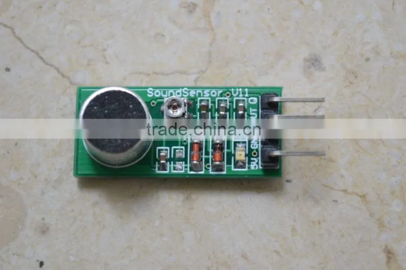 Sensor Module Adjustable Input Intensity Voice Operated Switch Sound AC 4~6V