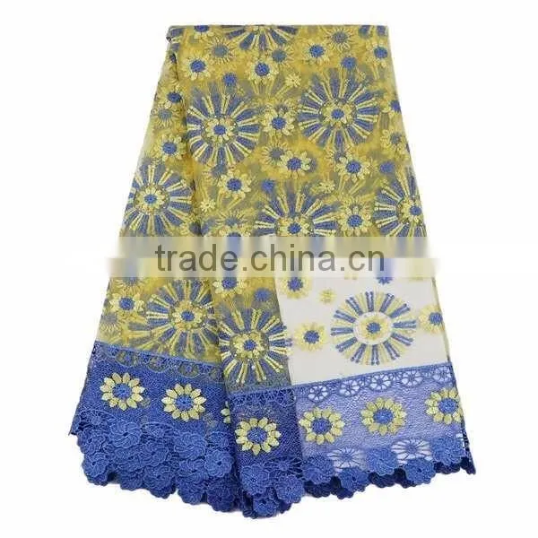 2016 Haniye Wholesale nigerian lace tulle lace fabric african French net lace for wedding/NYN91