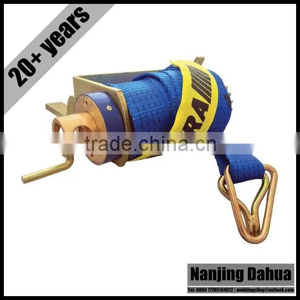 Since 1993 ratchet tensioner 5 Tonne Ratchet Lashing Strap (Claw Hook) EN 12195 CE GS TUV ISO