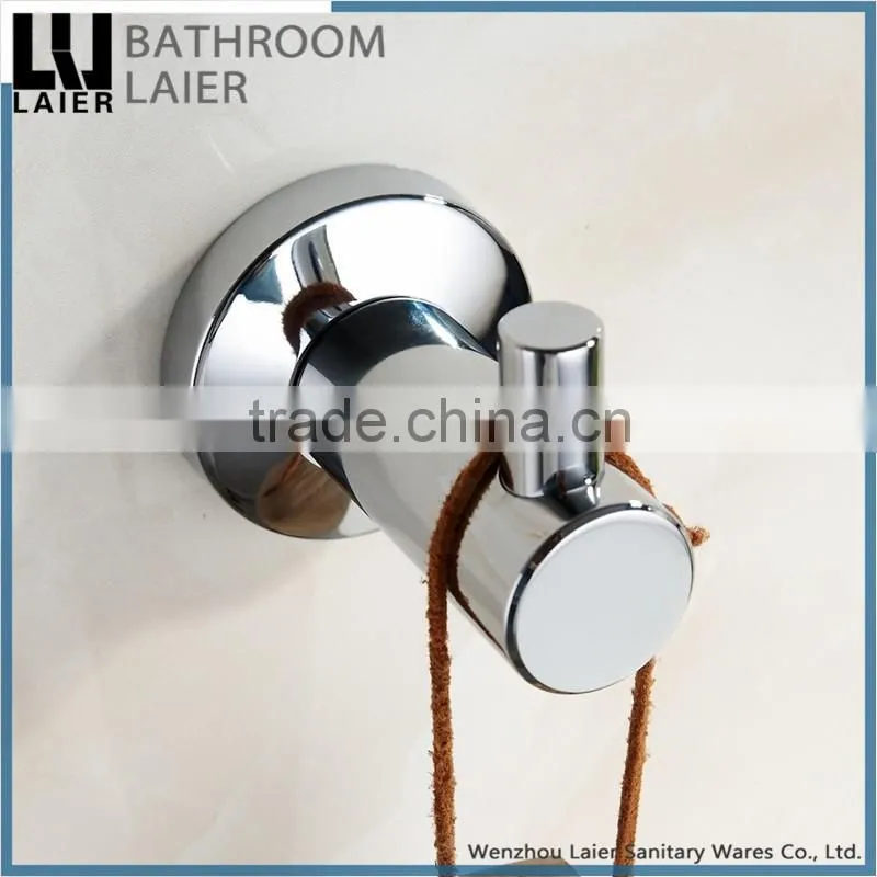 11935 hot sell hotel equipment bathroom accessory set wall mount robe hook
