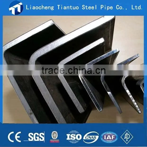 50x50x5 black hot rolled carbon mild astm a36 q235 ss400 steel angle
