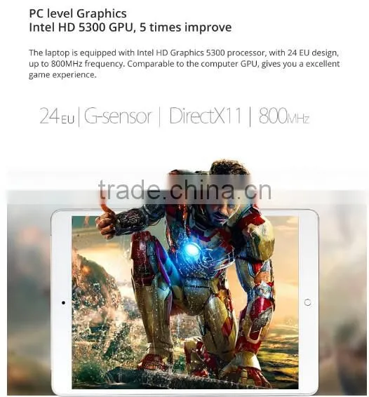 9.7" Onda V919 3G Core M Win 10 Android 5.0 Tablet PC Intel Core M 5Y10 SSD 64GB RAM 4GB WCDMA 3G IPS Screen
