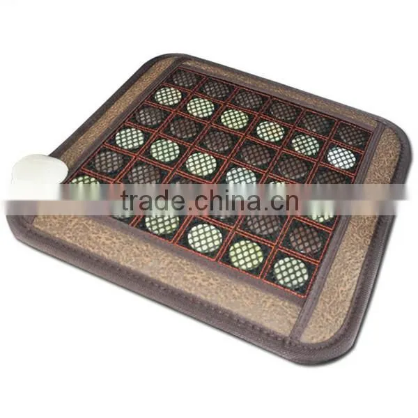 tourmaline heating cushion/jade massager cushion with Korea techology