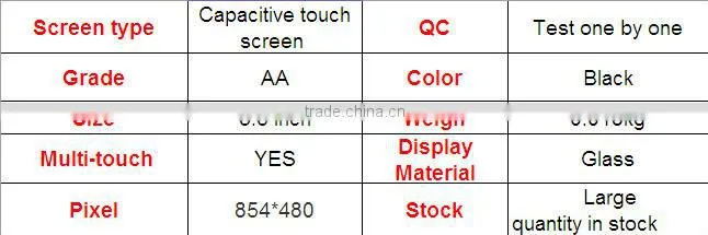 Brand new mobile phone replacement touch screen for sony ericsson st 25