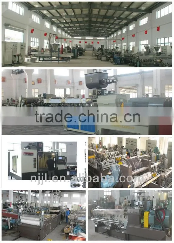 high efficiency two stage plastic extruder