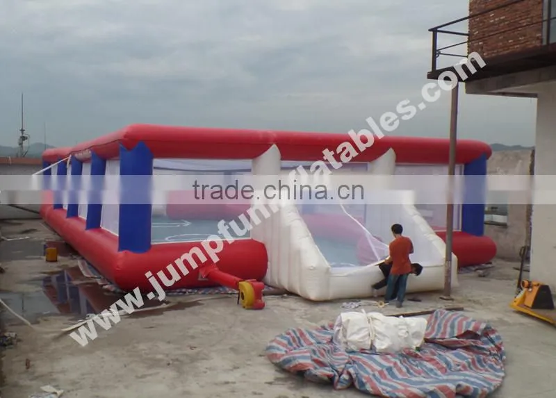 Large inflatable football arena for adults and children cheap Soccer Inflatable Human Field