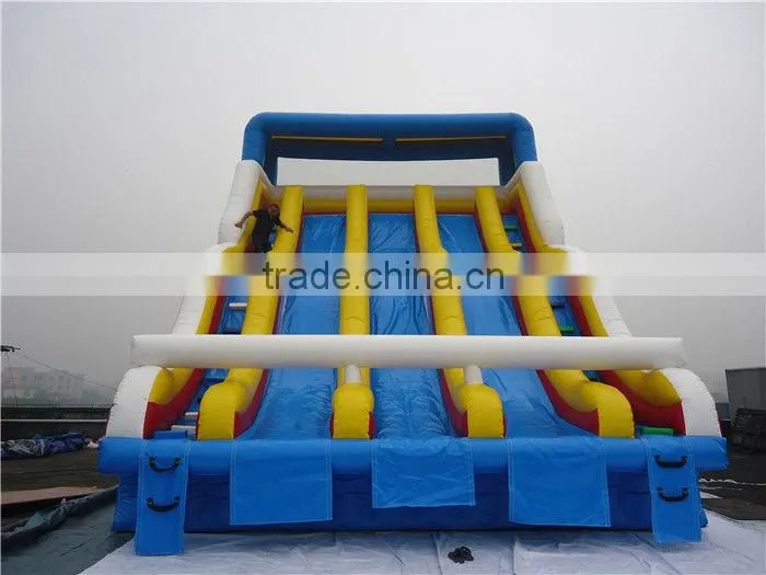 higher inflatable water slide for pool