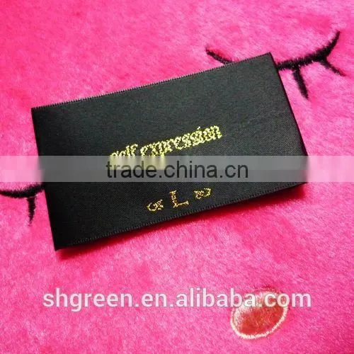 hot sale apparel cloth wash label for collar