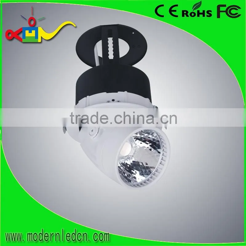 high class commercial 2x20w plc down light 15 30 60 degree cob