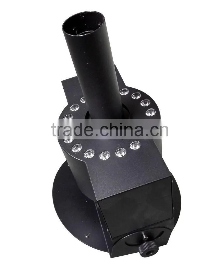Hanson Pro Stage Special Effect Systems DMX512 18pcs 3W 3-Watt 3Watt RGB 3IN1 Tri LED CO2-Jet Cannon Blast Machine