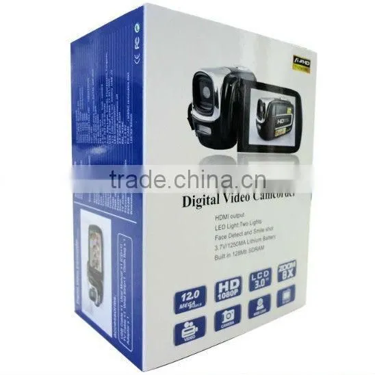 1080P Full HD with HDMI and 3.0" TFT screen professional camcorder