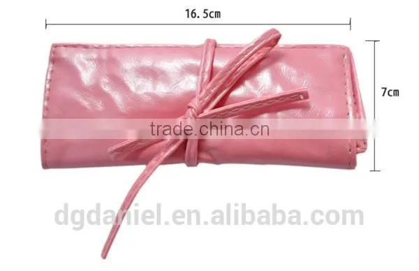 7pcs pink synthetic girls cosmetic brushes