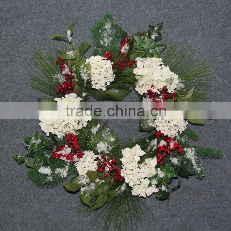 20'' Artificial Decorative Christmas Door Wreath Ornament