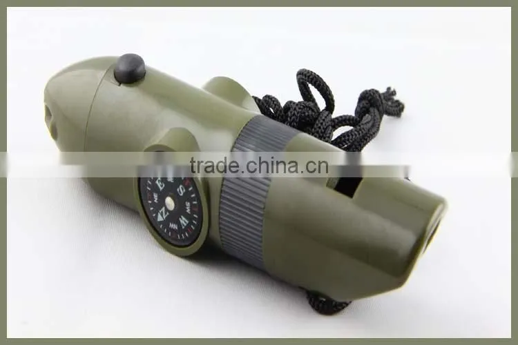Necklace Army Green Multi Function Sighting Compass