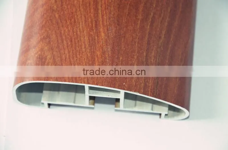 6000 series aluminum profiles for stairs handrails