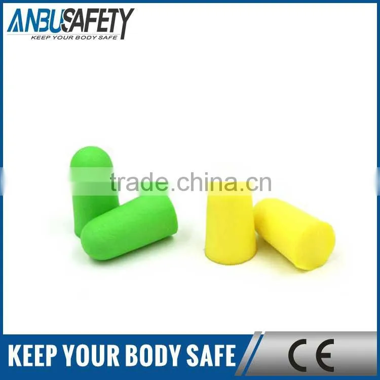 PU foam slow rebound soundproof protect earplug