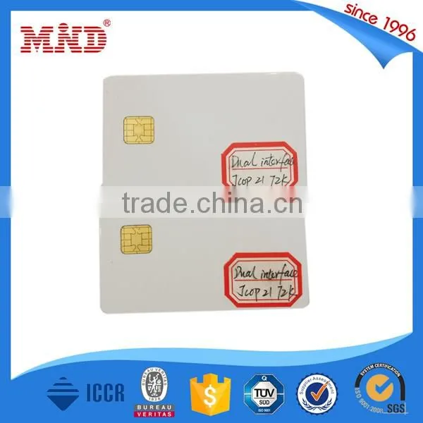 MDD17 signature panel pre-printed cpu smart card