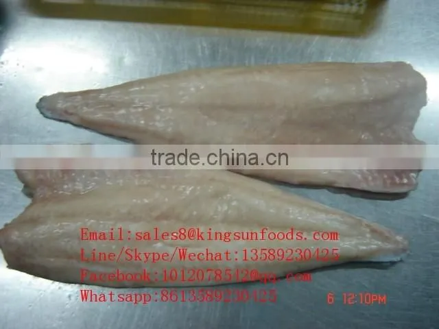 cheap wholesale Light salted seafood saithe fillet on hot sale for market