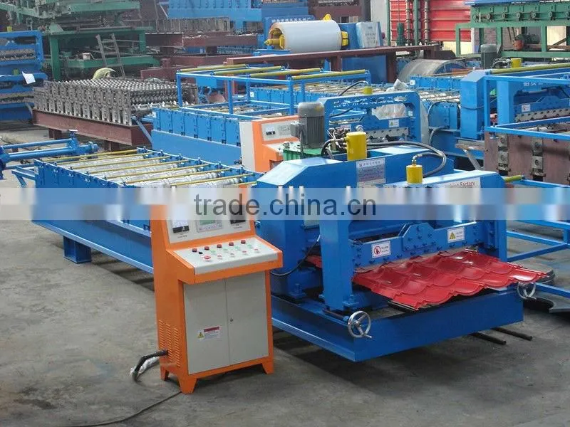 Glazed Tile Forming Machine (KXD-28-207-828)