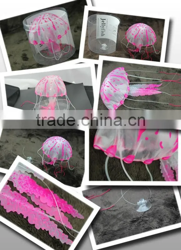 Silicone Moon Jellyfish Aquarium