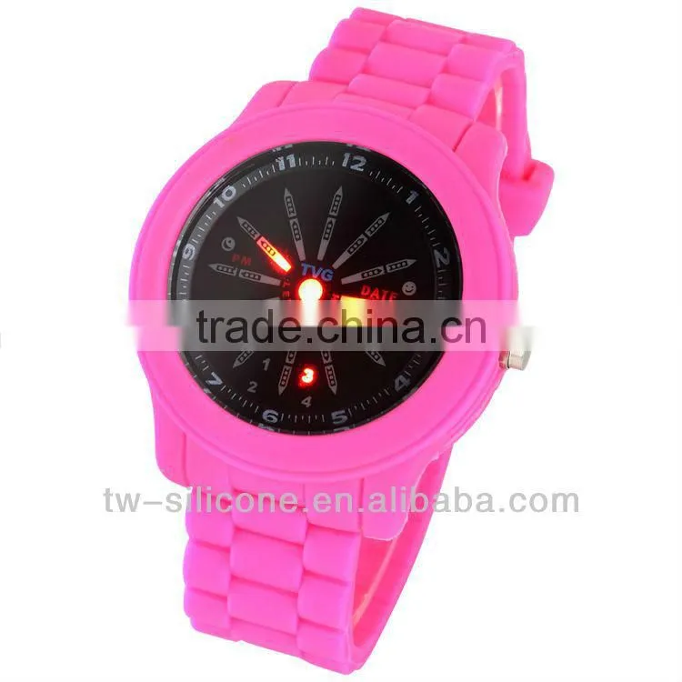 wholesale charming led quartz watch custom led quartz watch