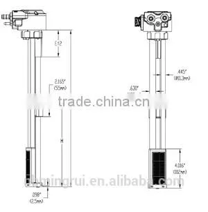 MR-MTX-680 fuel sensor for fuel theft detecting