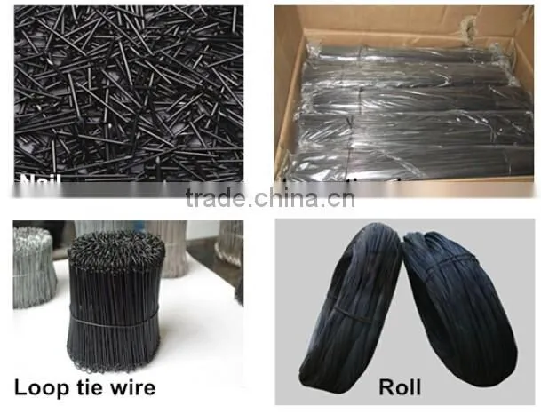 Soft Black annealed rebar tie wire for construction