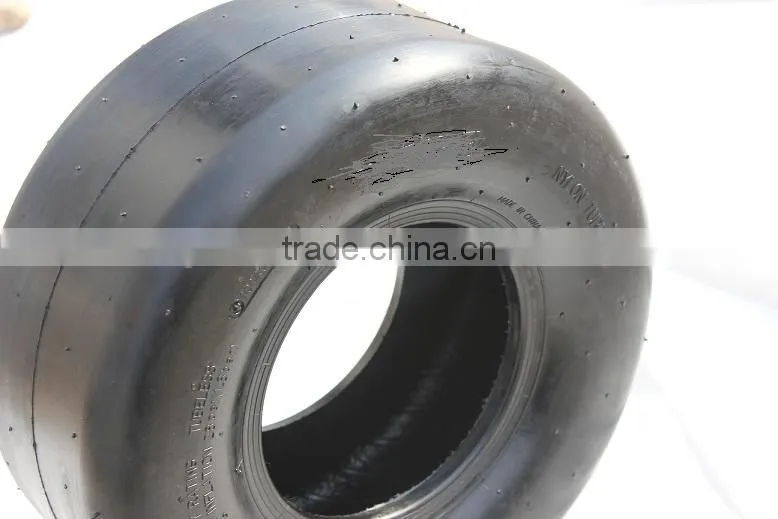 11*4.00-5 smooth Lawn mower tire/ tubeless tire