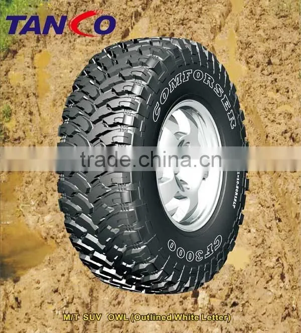 SUV car tires 32*11.50R15LT made in China