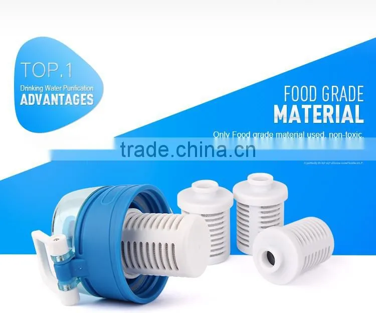 Wholesale Kean original design silicone water bottle