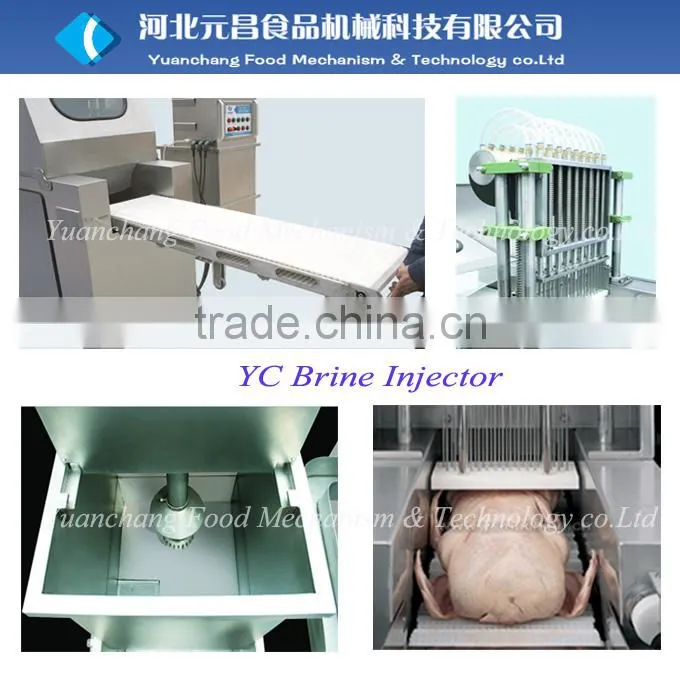 72 needles saline injection machine for chicken meat whole chicken