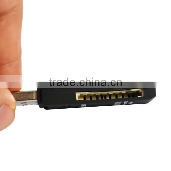 2016 Superspeed 2 in 1 USB 3.0 Card Reader SD/MicroSD/TF Trans-flash Card USB3.0 Adapter Converter Tool