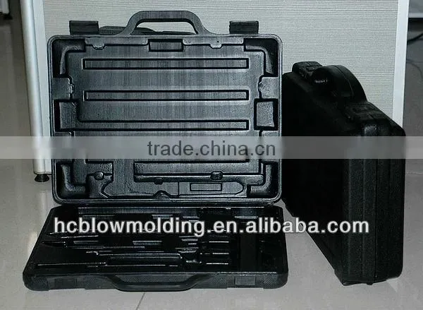 Custom Plastic precision tool case equipment instruments , helicopter carrying case