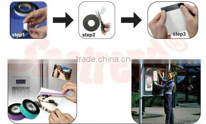 Sheet Shape and Rubber Magnetic sheet CPE added Magnetic rolls