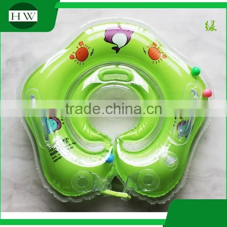 customized inflatable baby donut swim neck collar ring inflatable baby infant swimming floating neck ring