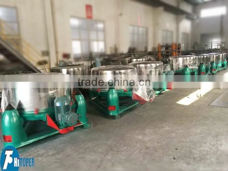 SS type three foot manual operation centrifuge machine