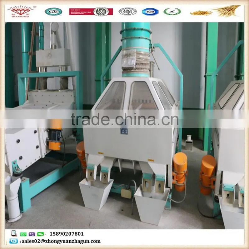 High quality gravity Destoner used for rice flour mill